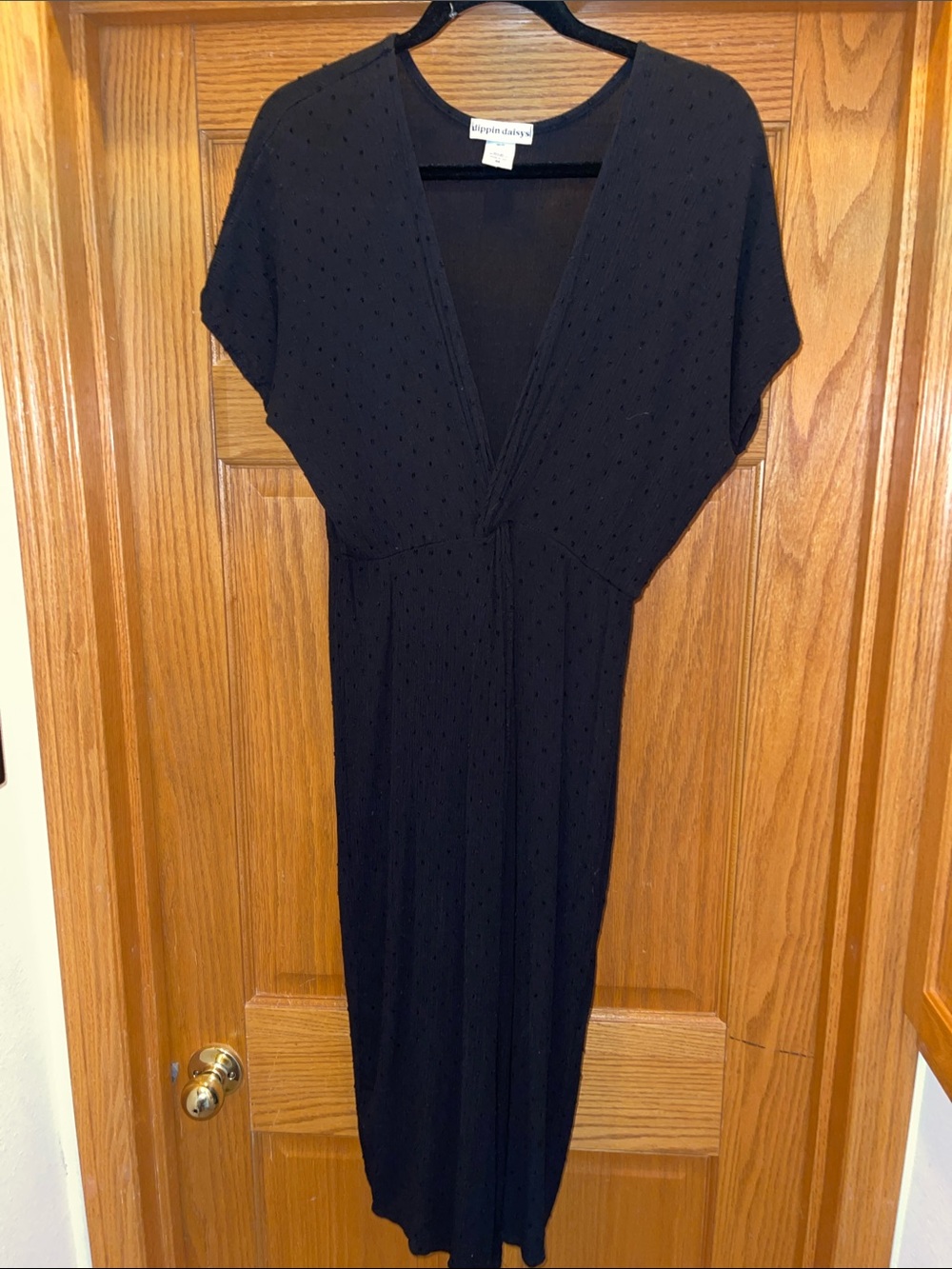 Dippin' Daisy's Black V-Neck Swim Coverup